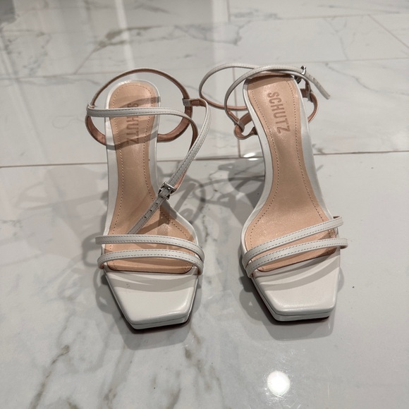 SCHUTZ Shoes - Schutz Teresa Sandal. Never worn! Size 5.5 (run large, fit like a 6)